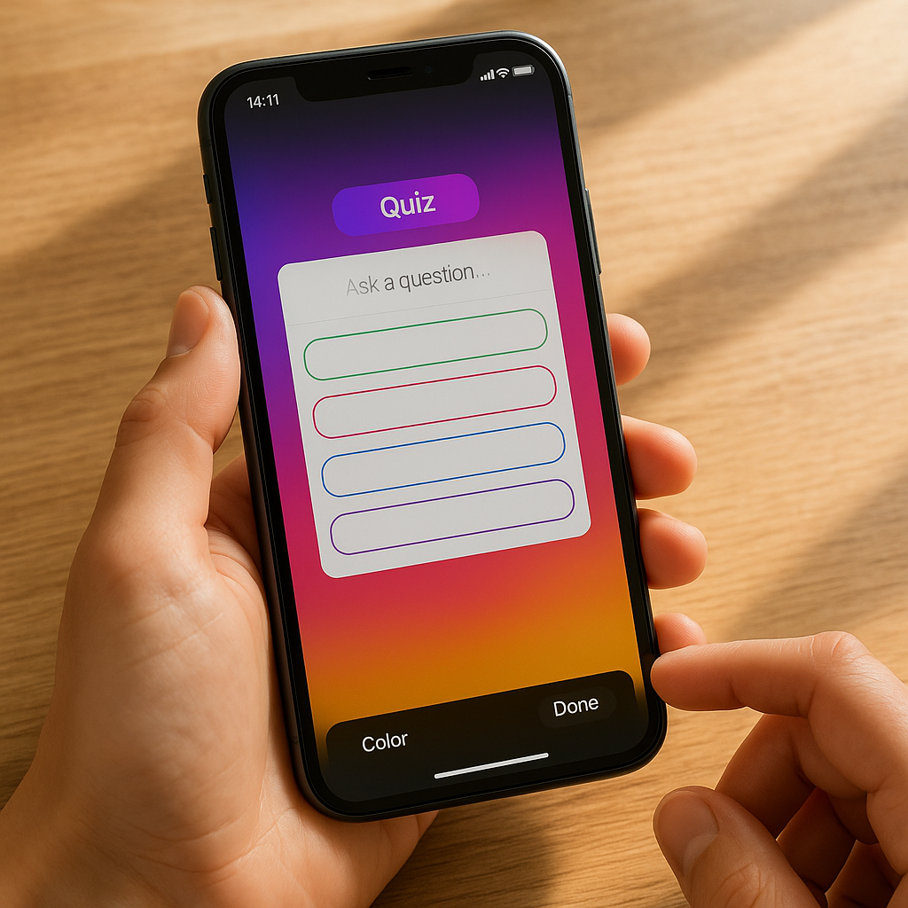 Comment créer un quiz viral sur Instagram facilement