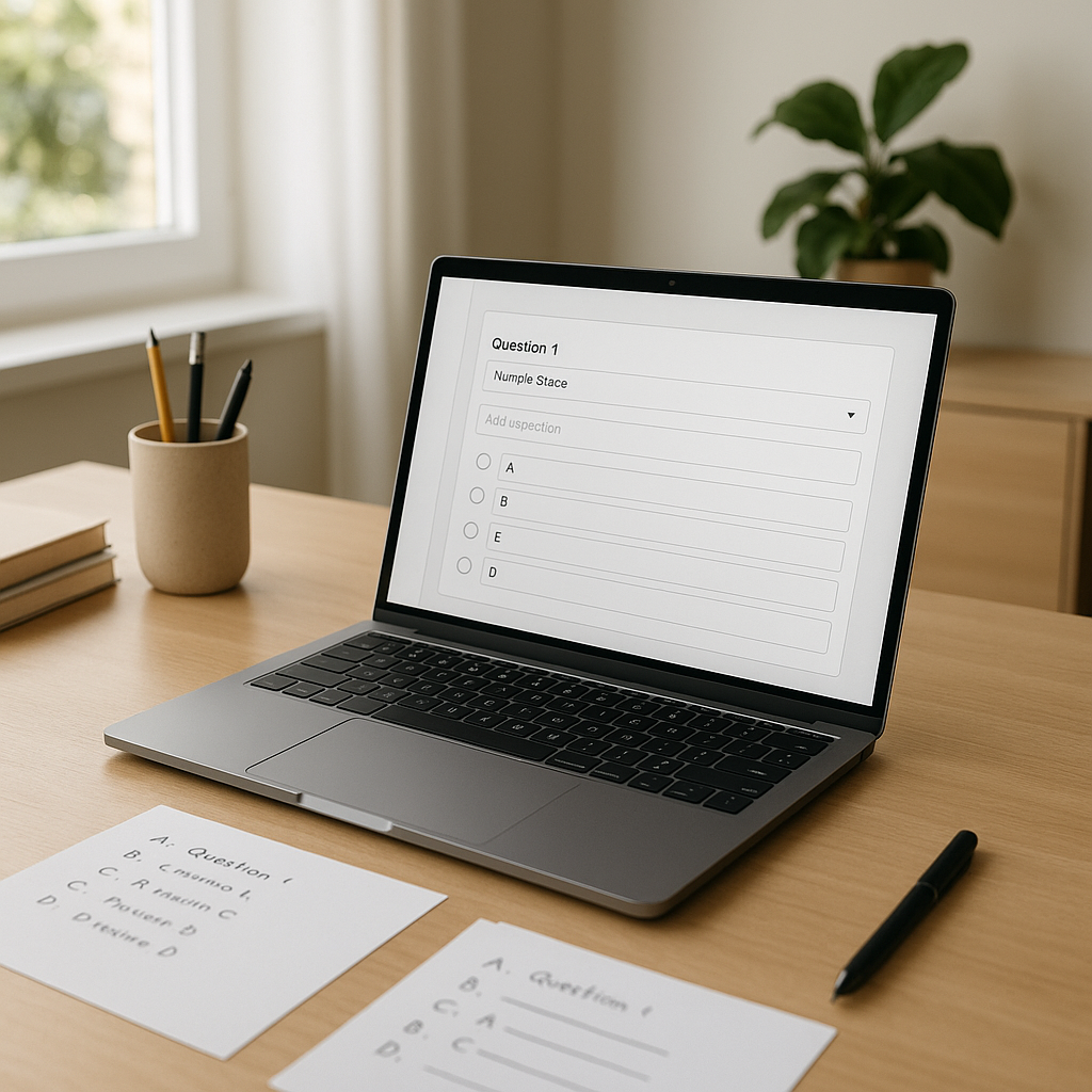 Créer un quiz en ligne gratuit sans inscription facilement