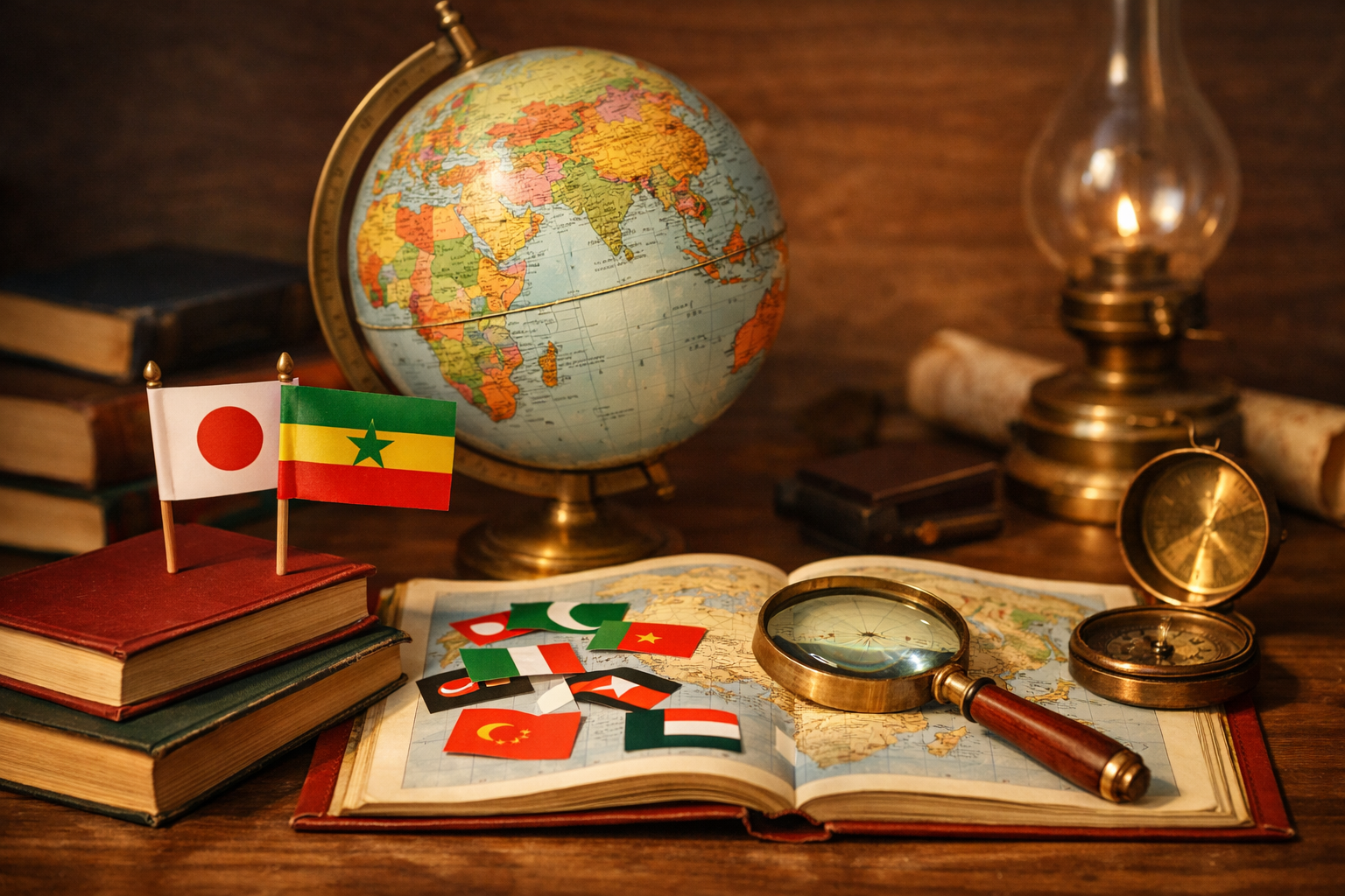 Quizz Drapeaux d'Asie et d'Afrique