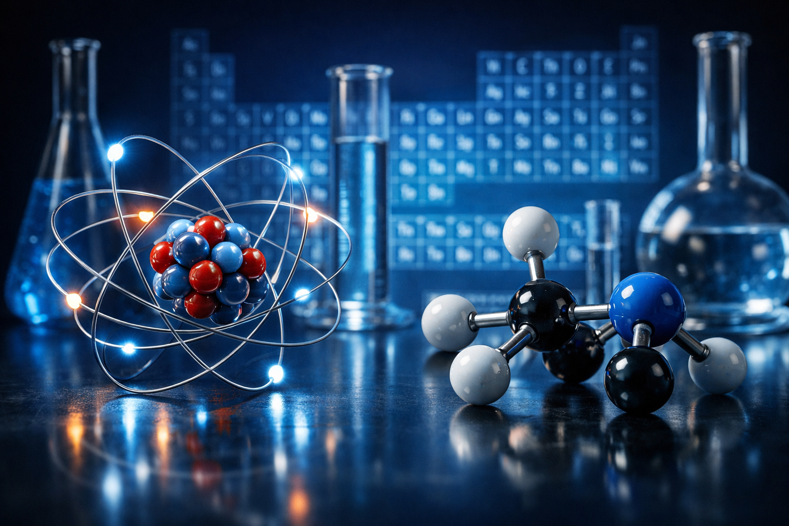 Quizz Atomes et molécules (Seconde)