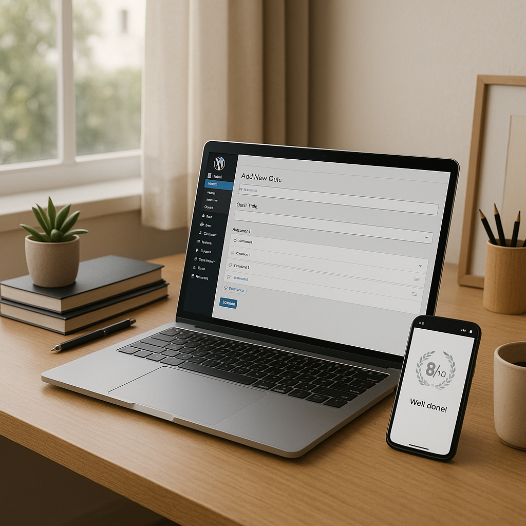 Plugin quiz WordPress gratuit avec score : lequel choisir ?