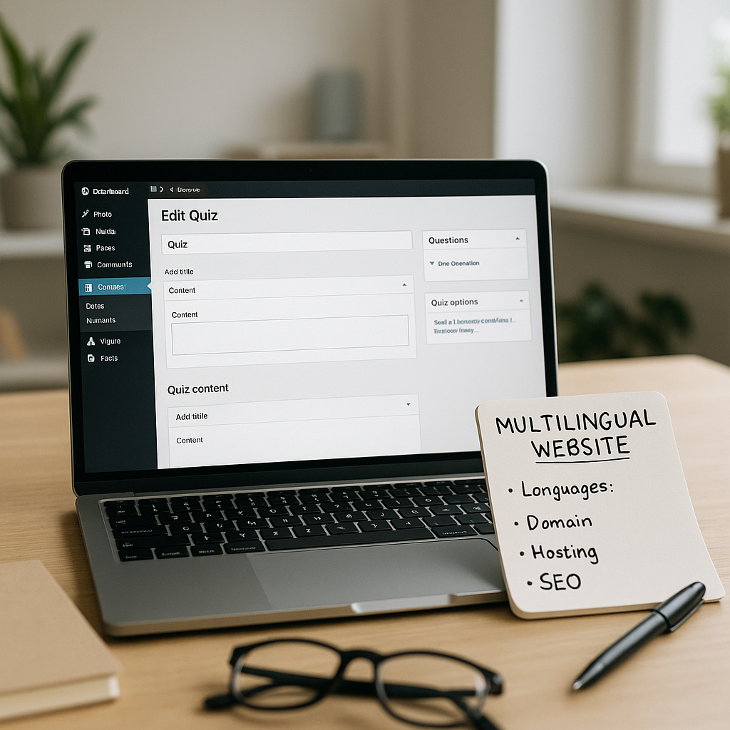 Plugin WordPress quiz SEO multilingue : le bon choix