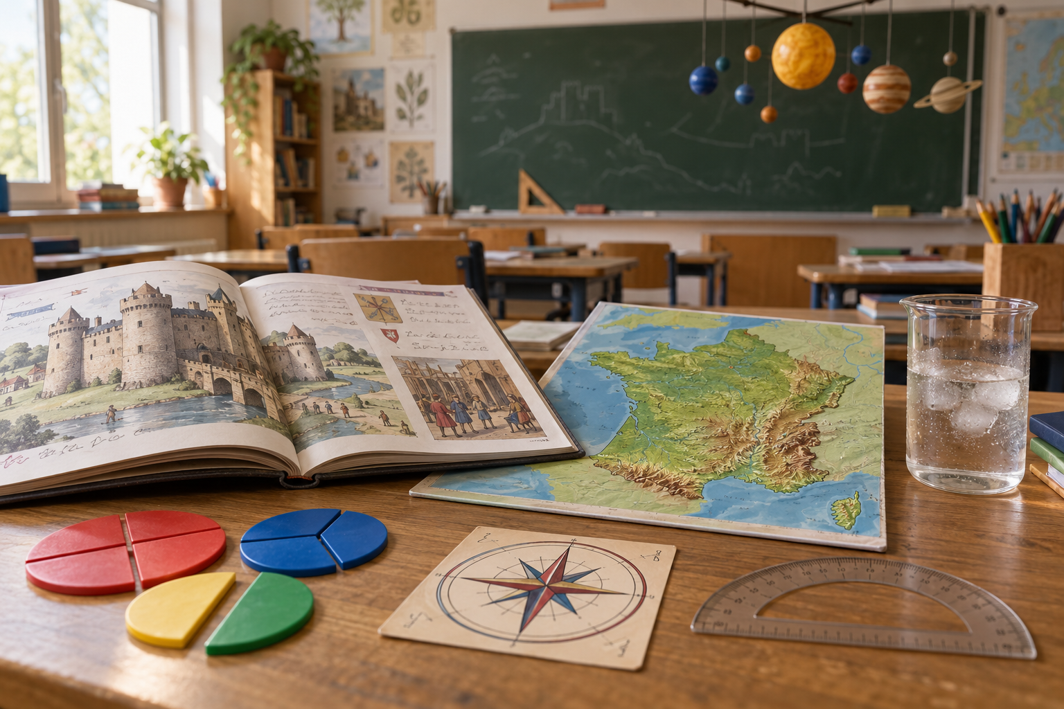 Quizz CM1 : français, maths, histoire-géo et sciences