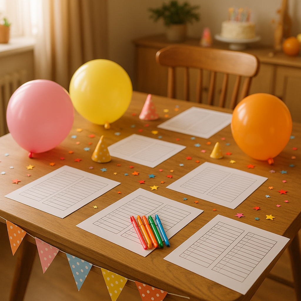 Quiz imprimable anniversaire enfant 10 ans : prêt en 5 minutes