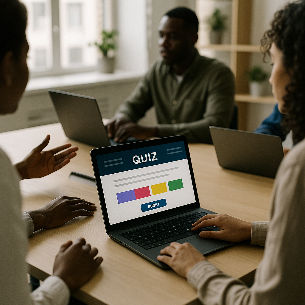 Quiz team building entreprise en ligne : l’activité qui fédère